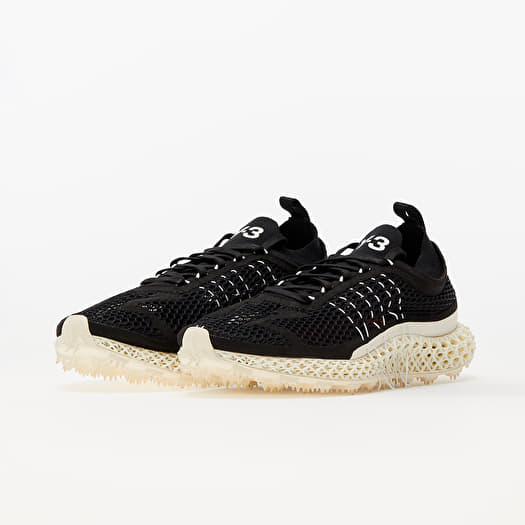 Men s shoes Y 3 Runner 4D Halo Black Core White Red Footshop