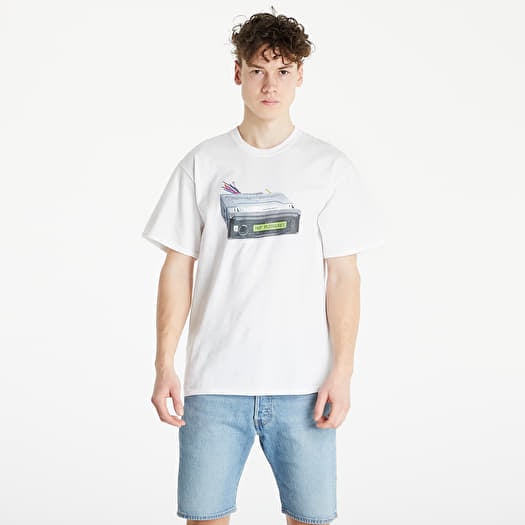 T Shirts HUF x Pleasures Head Unit T Shirt White Footshop