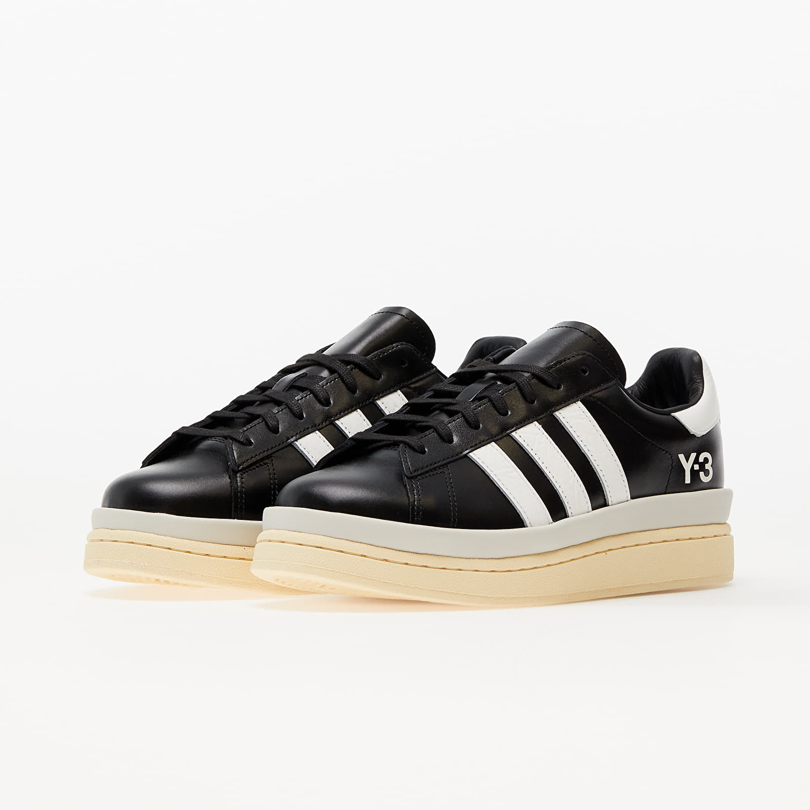 Miesten kengät Y-3 Hicho Black/ Core White/ Orbit Grey