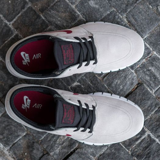Men s shoes Nike Stefan Janoski Max L Light Bone Team Red Black White Footshop