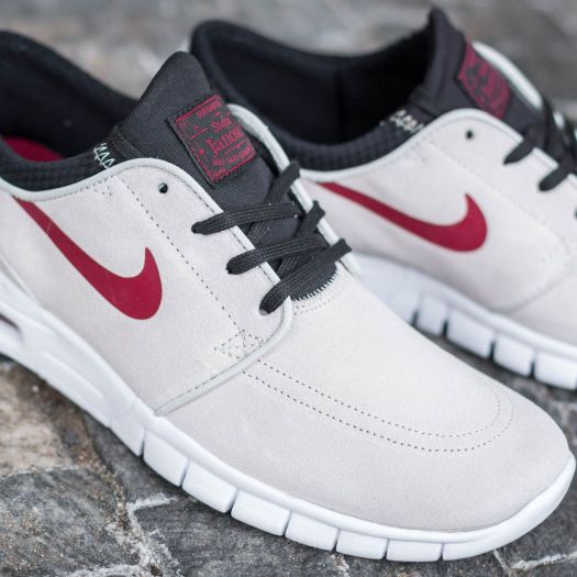 Nike janoski white red hot sale