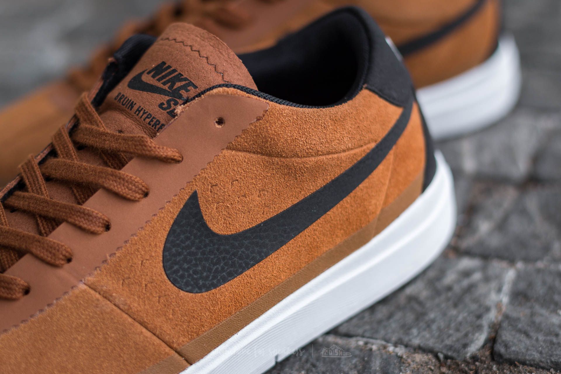 Men's shoes Nike Bruin SB Hyperfeel Hazelnut/ Black-White