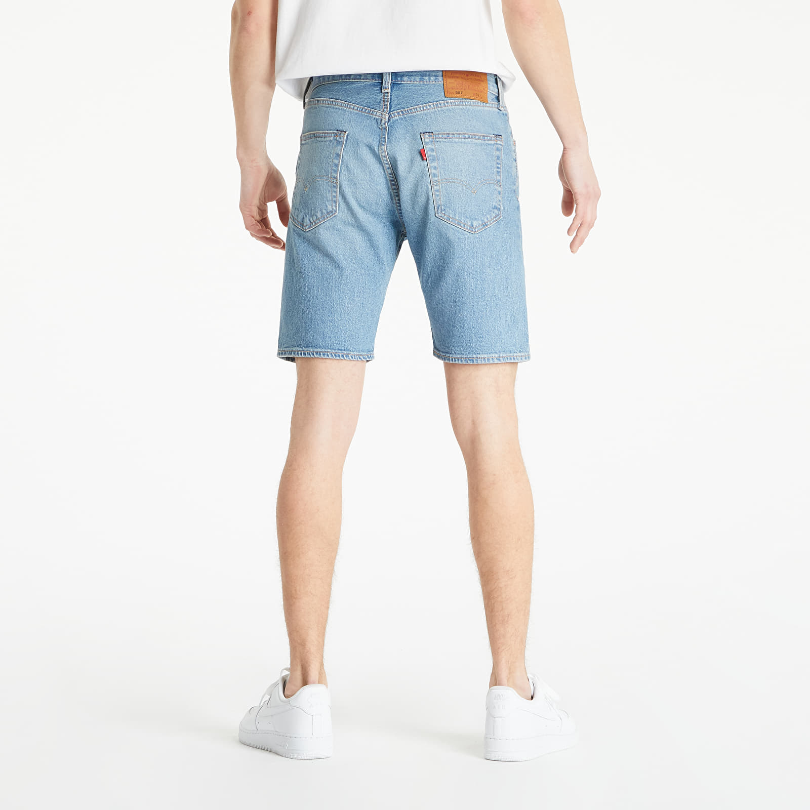 Pantalones cortos Levi's® 501 Hemmed Short Mountain Life Light Indigo Worn In