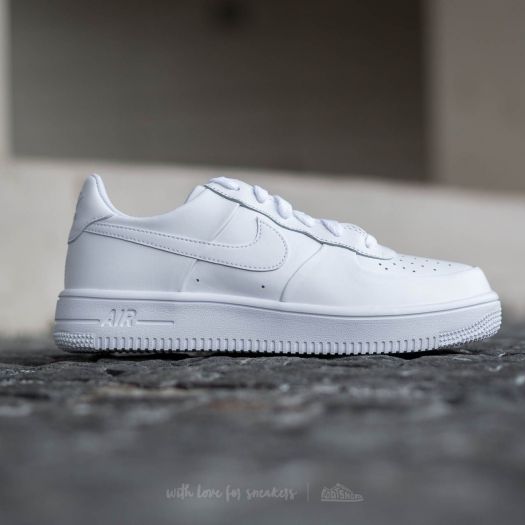 Women s shoes Nike Air Force 1 Ultraforce GS White White White Footshop