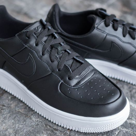 Nike air force deals 1 ultraforce lthr black/white