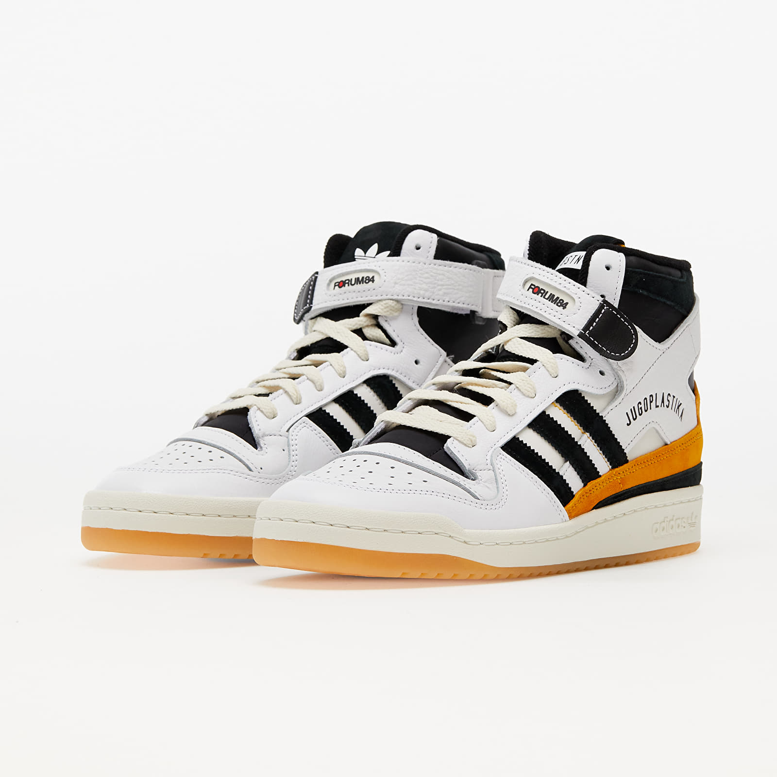 Buty męskie adidas Forum 84 Hi BSTN Ftwr White/ Core Black/ Team Colleg Gold