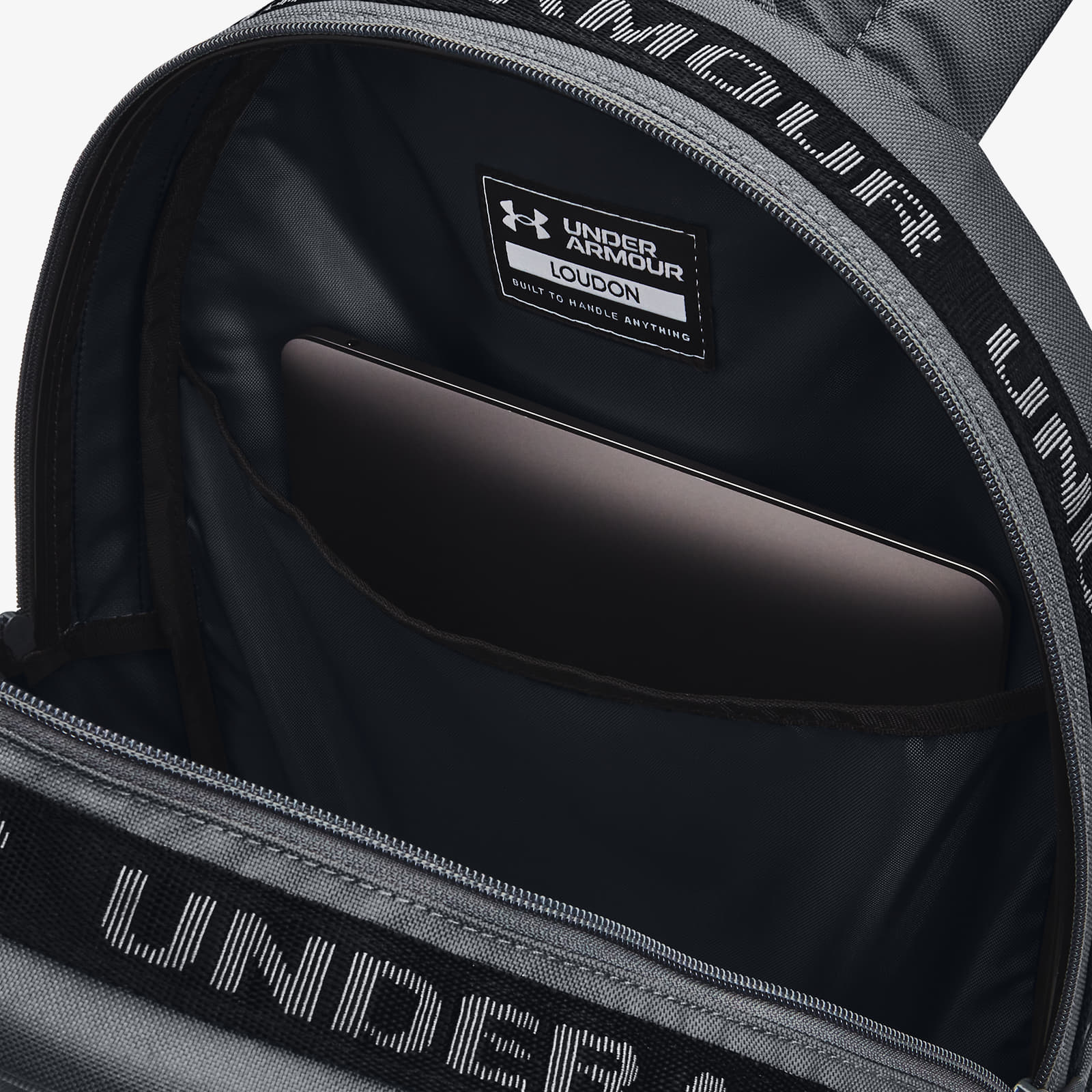 Rygsække Under Armour Loudon Backpack Pitch Gray/ Pitch Gray/ Black