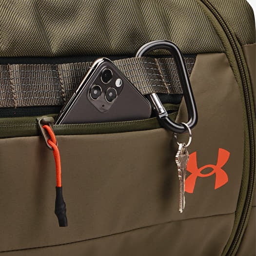 Orange under armour shop bag