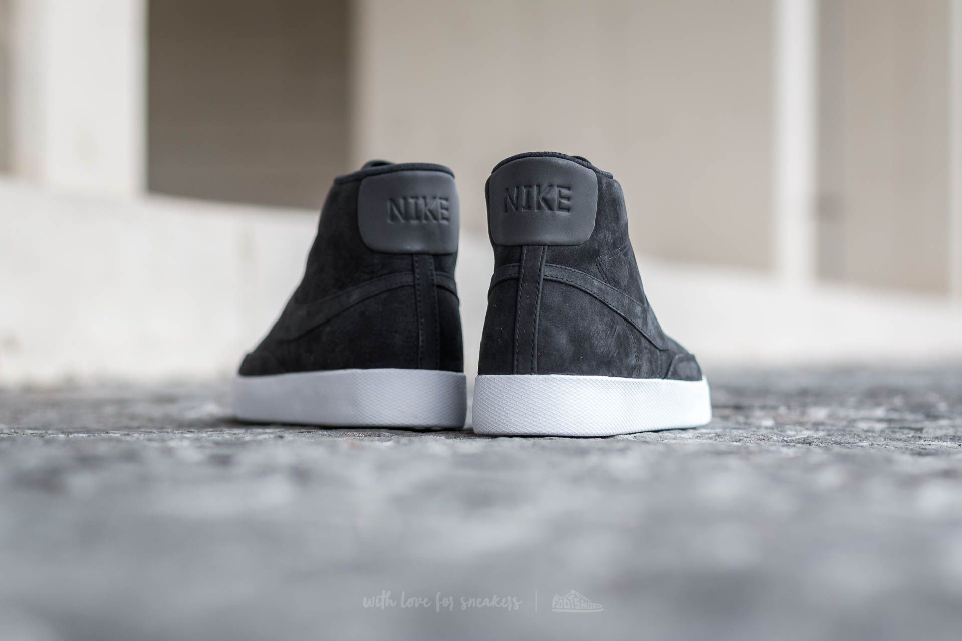 Herren Sneaker und Schuhe Nike Blazer Advanced Black/ Black-White