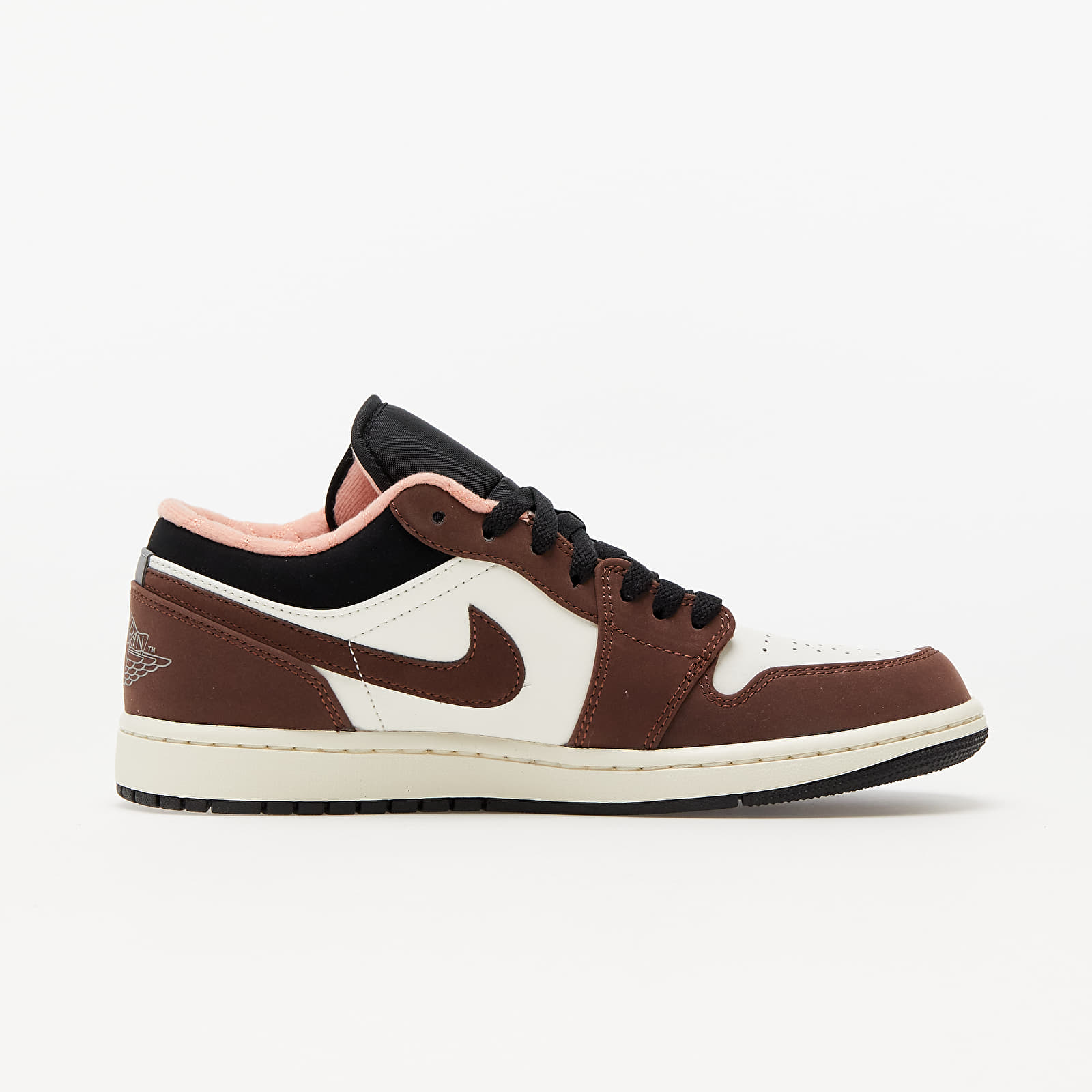 Men's shoes Air Jordan 1 Low SE Lt Chocolate/ Crimson Bliss-Black-Sail