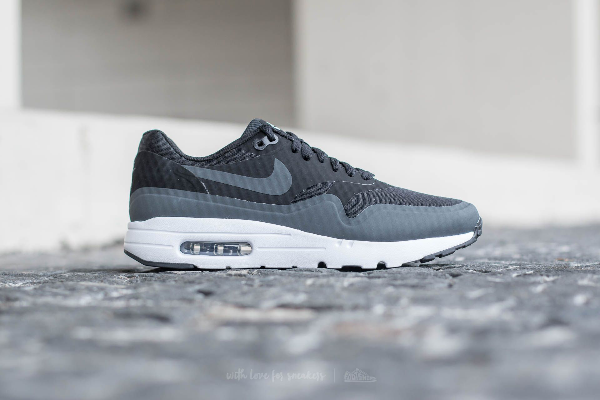 Herenschoenen Nike Air Max 1 Ultra Essential Black/ Anthracite-White