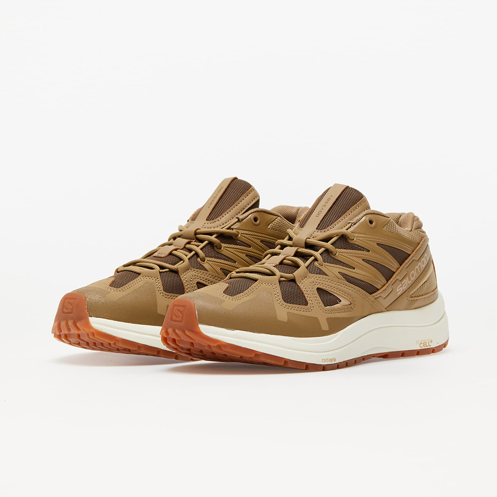 Men s shoes Salomon Odyssey 1 Advanced Kelp Desert Palm Vanilla