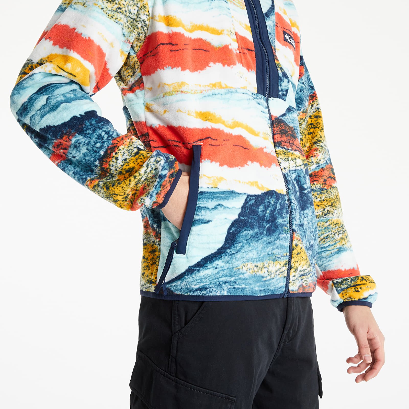 Mikiny Columbia Back Bowl™ Fleece Lightweight Icy Morn Hyper