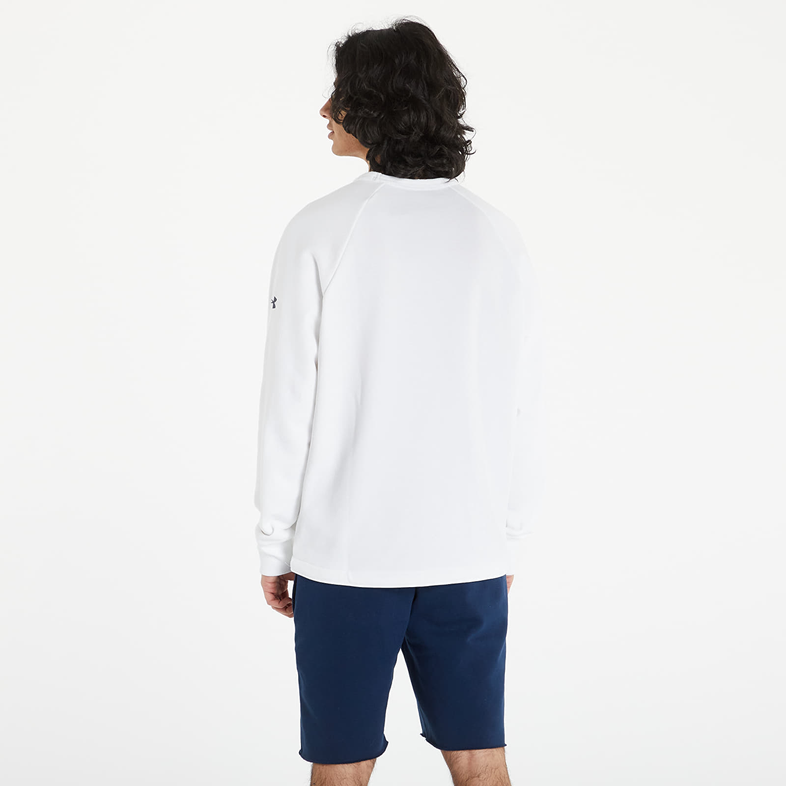 Hoodies and sweatshirts  Under Armour Project Rock Heavyweight Terry Crew White/ Mississippi