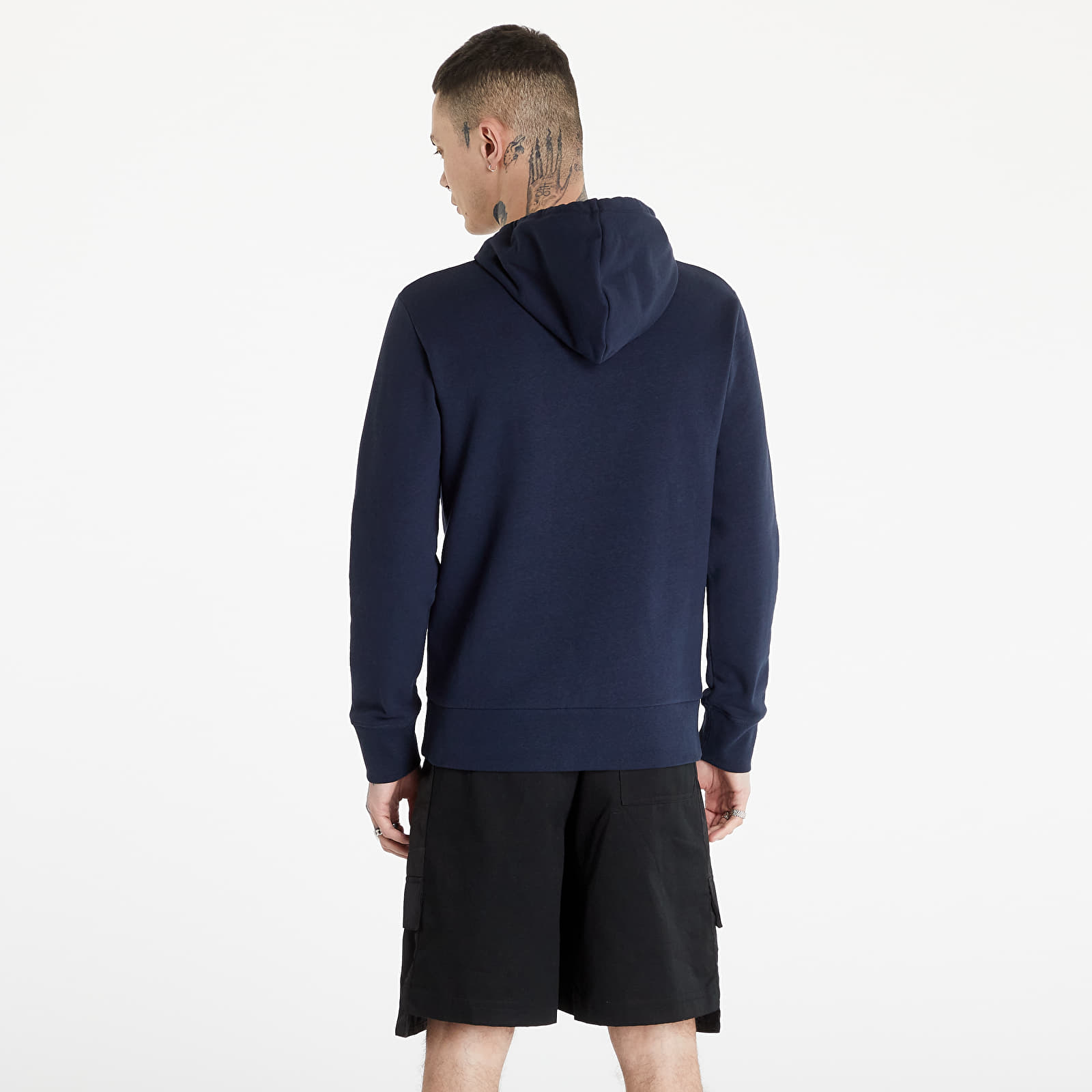 Dukserice A.P.C. Leonard Hoodie Dark Navy