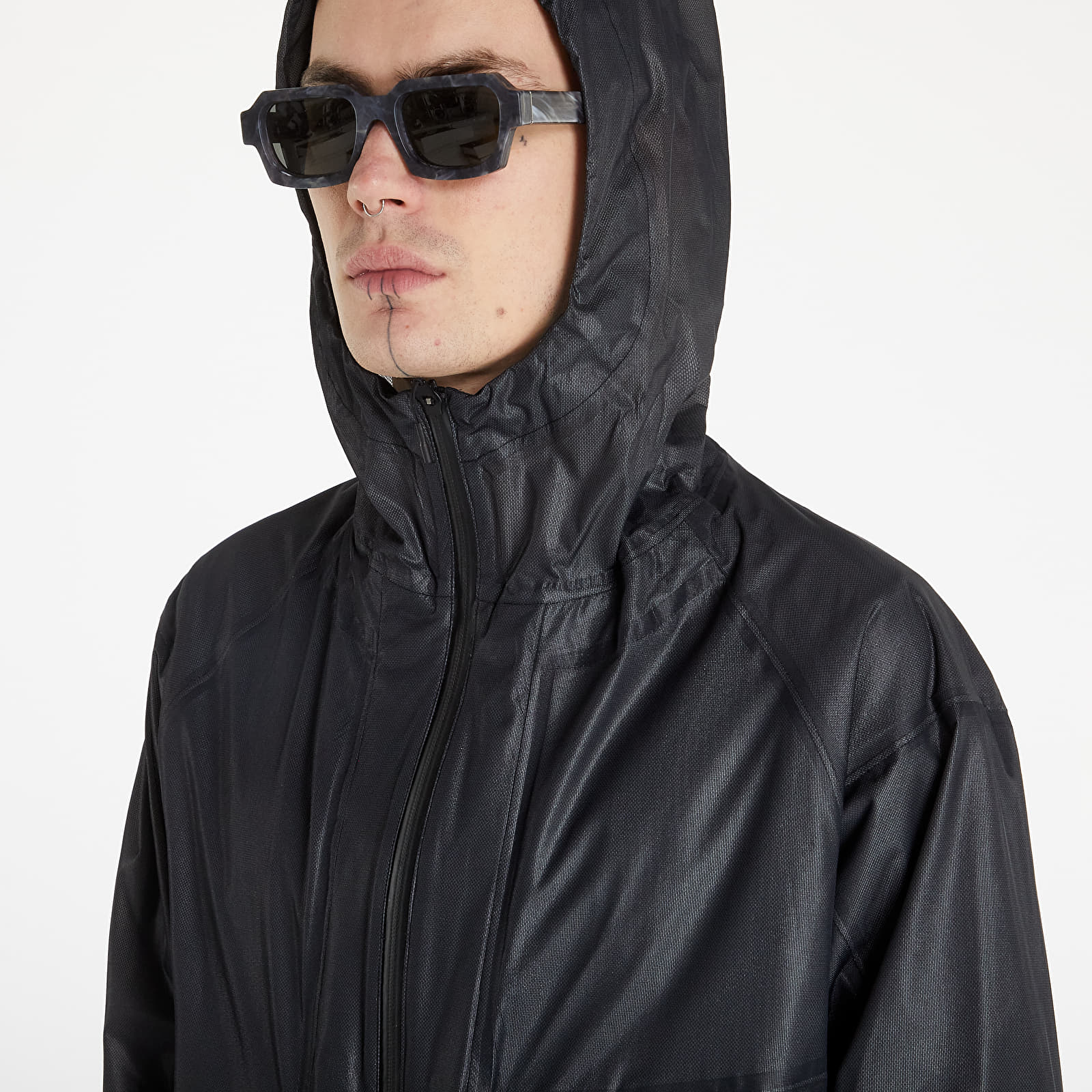 Kurtki Y-3 M Classic Sheer Nylon Parka Black