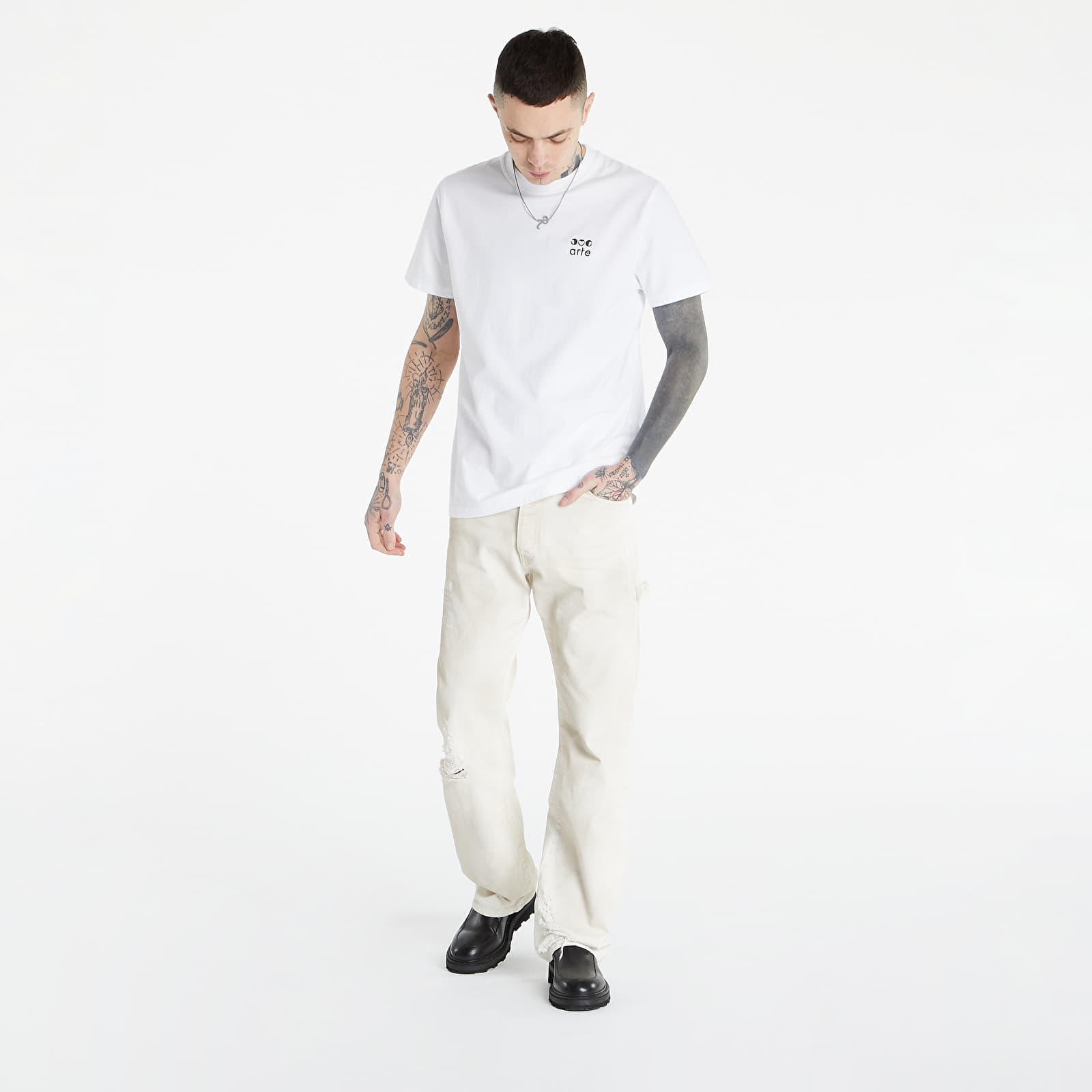 T-shirts Arte Antwerp Tzara Triple T-shirt White