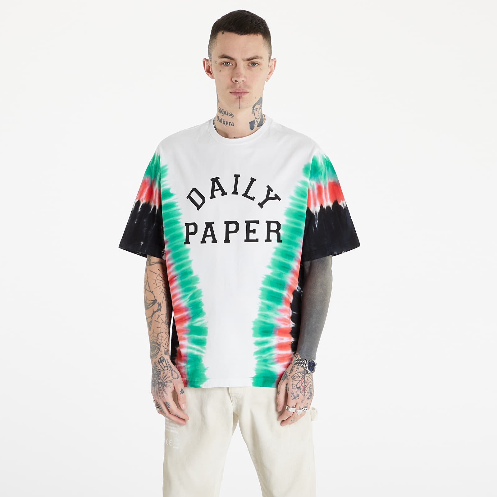 Daily paper tie dye shirt outlet