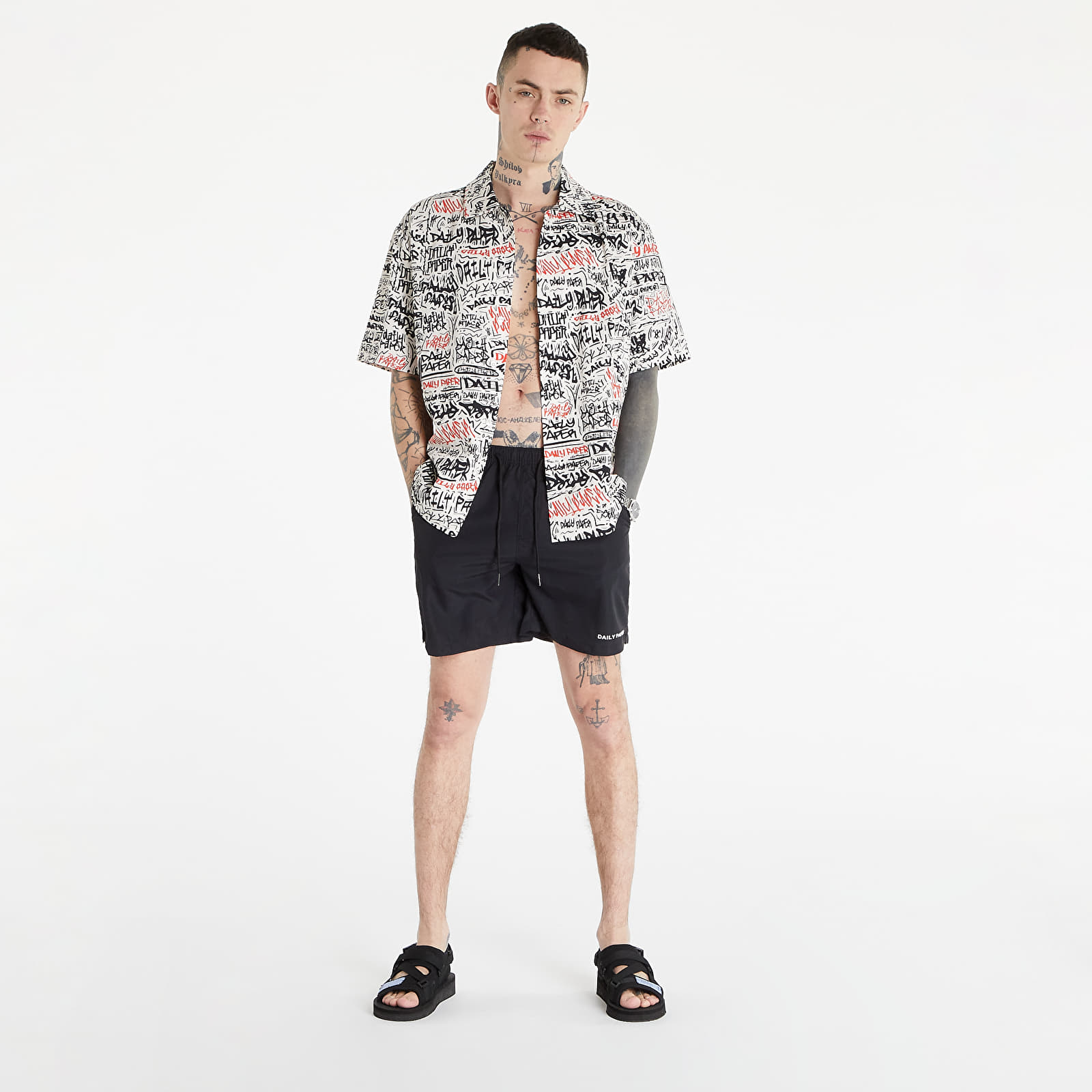 Shorts Daily Paper Etype Swim Shorts Black