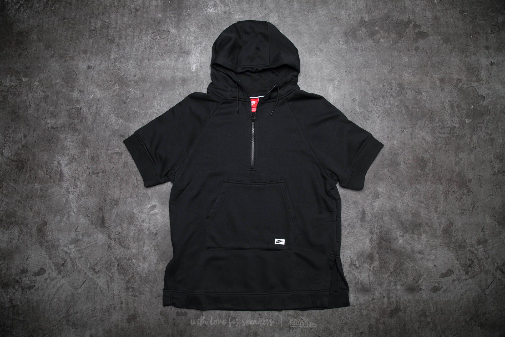 Kapucnis pulóverek és pulcsik Nike Women Sportswear Moder Poncho Black