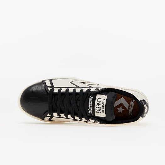 Play converse pro leather low (black cheap