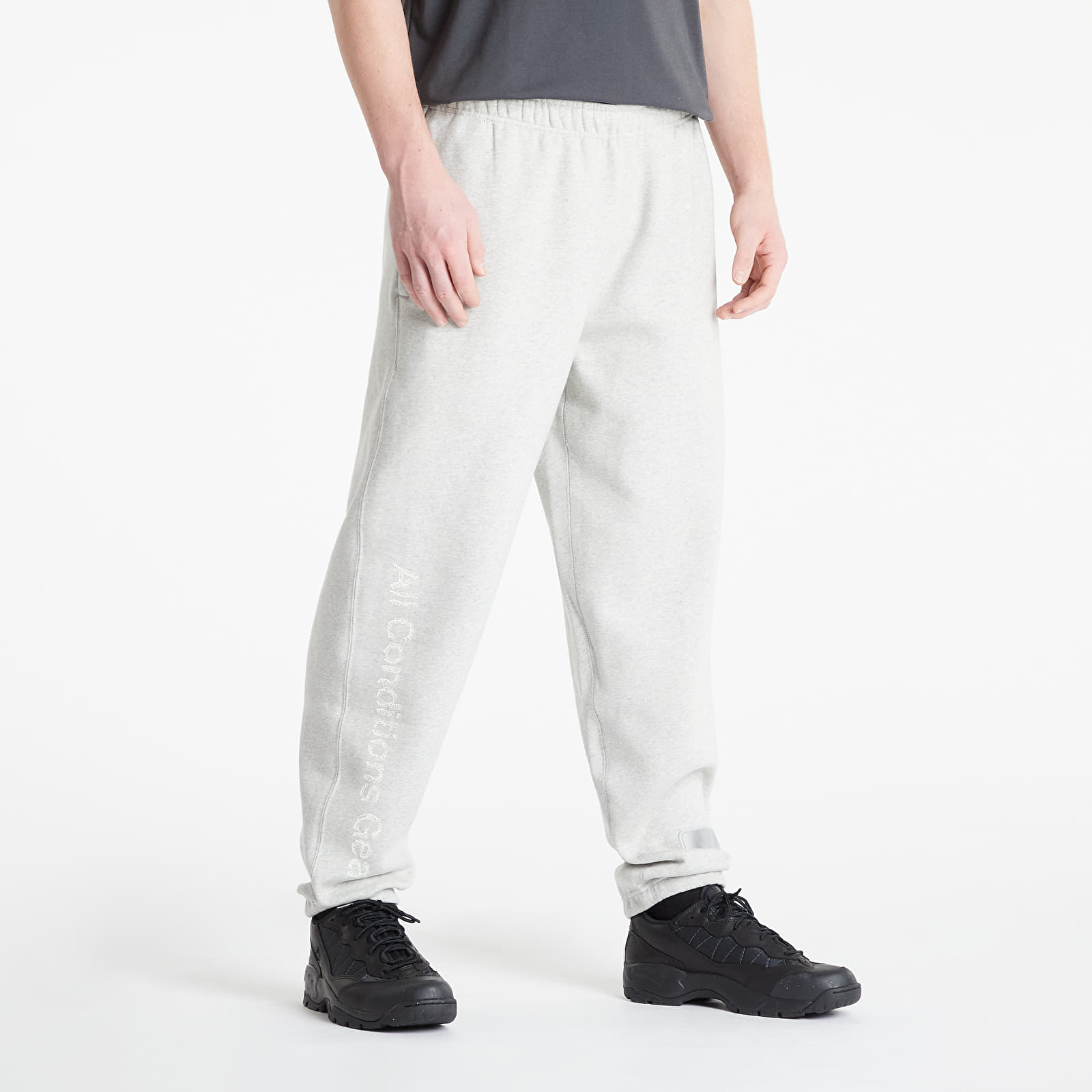 Nike - acg therma-fit airora unisex fleece pants grey heather/ black/ light smoke grey