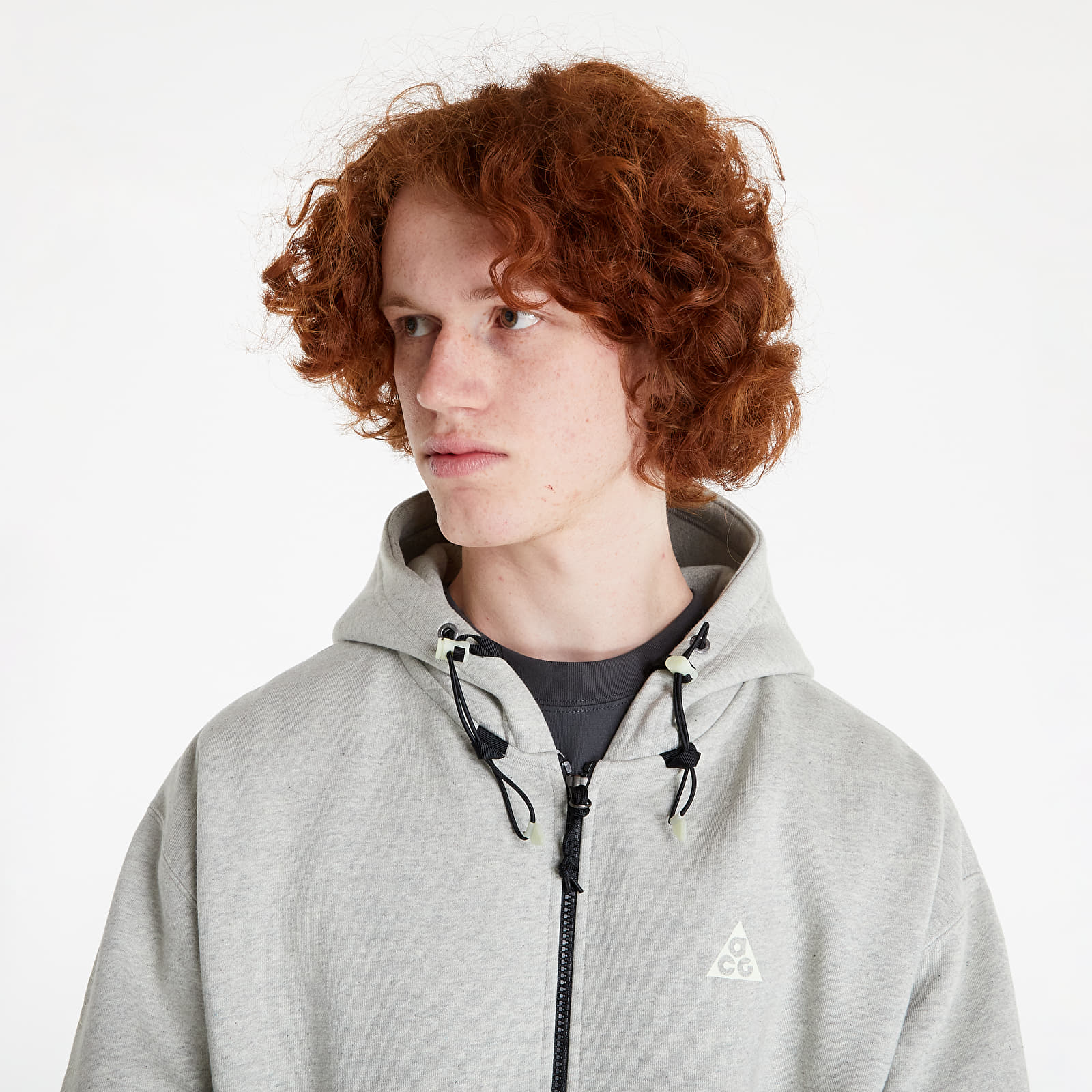 Hoodies and sweatshirts Nike ACG Therma-FIT Airora Full-Zip Hooded Jacket  Grey Heather/ Black/ Lt Smoke Grey | Footshop