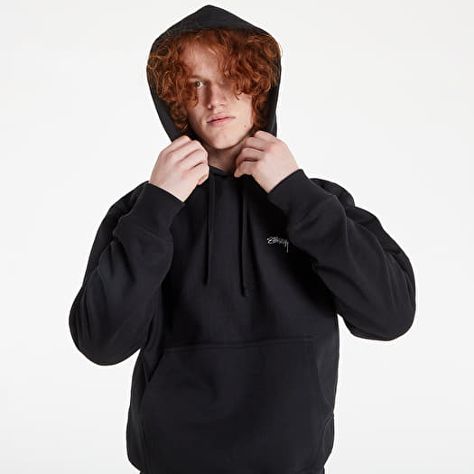 Stüssy Stock Logo Hoodie Black | Footshop