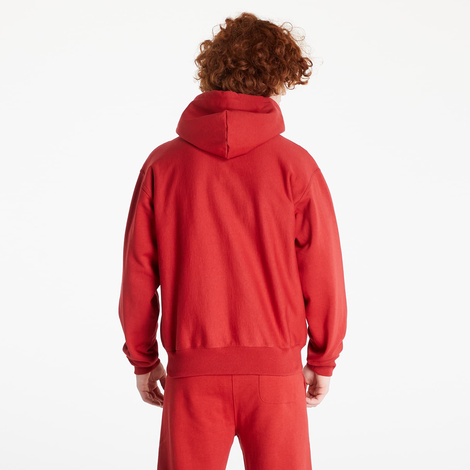 Kapucnis pulóverek és pulcsik Stüssy Stock Logo Zip Hoodie Red