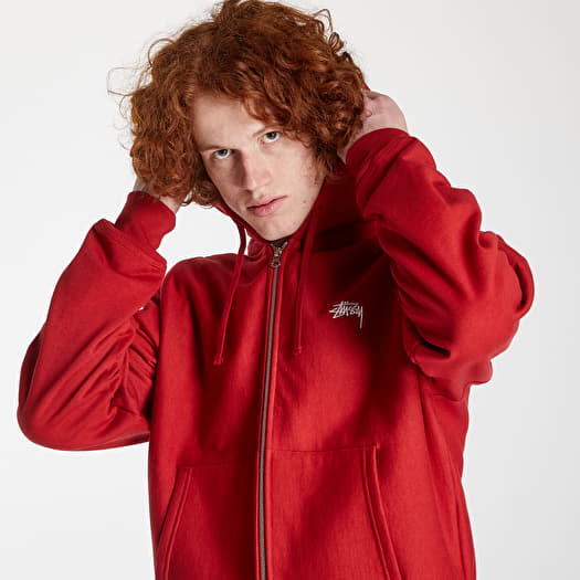 Sweatshirt St ssy Stock Logo Zip Hoodie