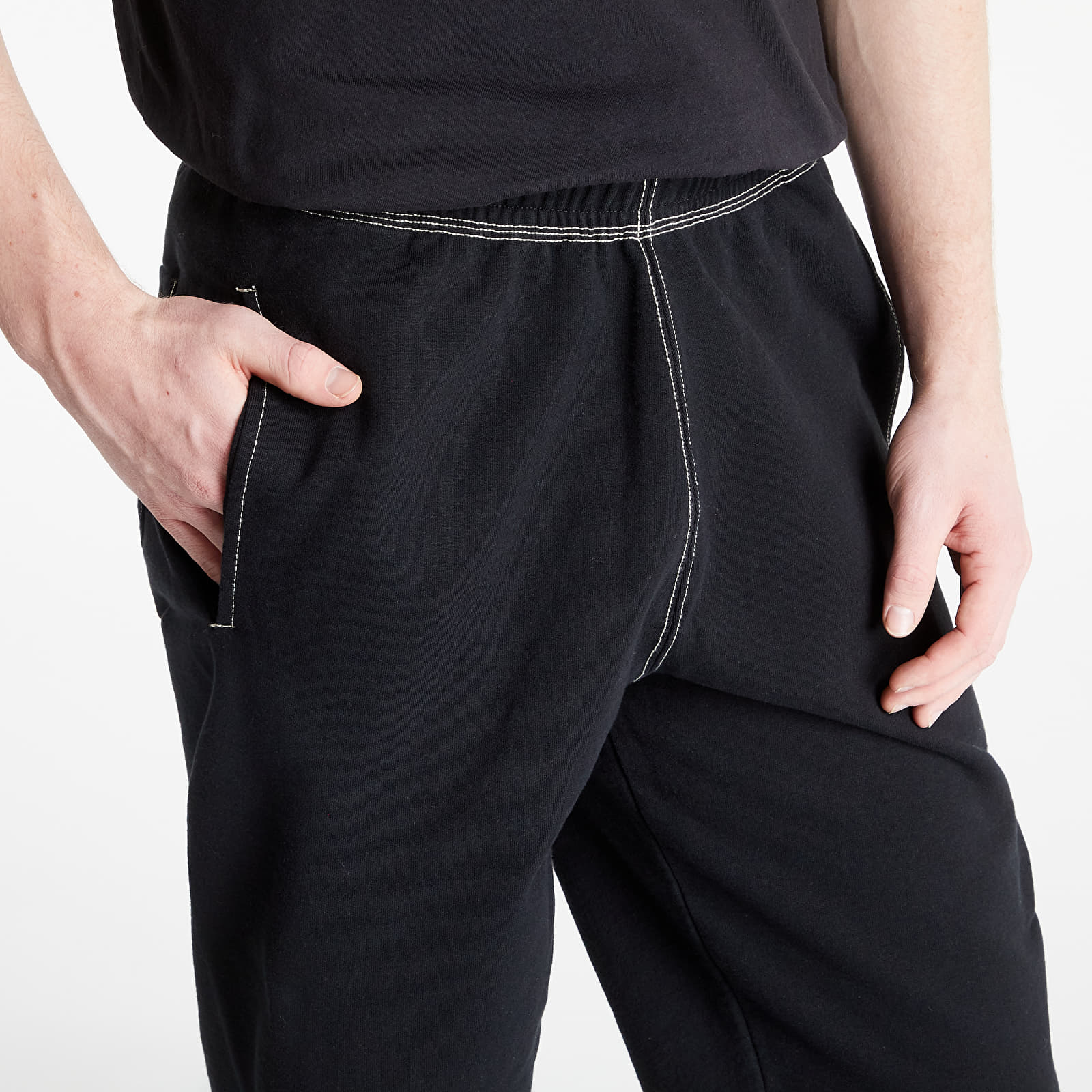 Pants Stüssy Contrast Stitch Label Pant Black '22