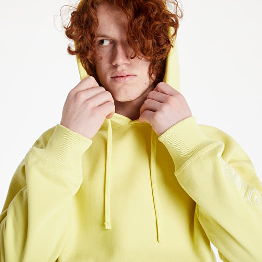 Hoodies and sweatshirts Stussy Stussy Sport Applique Hoodie Yellow Footshop