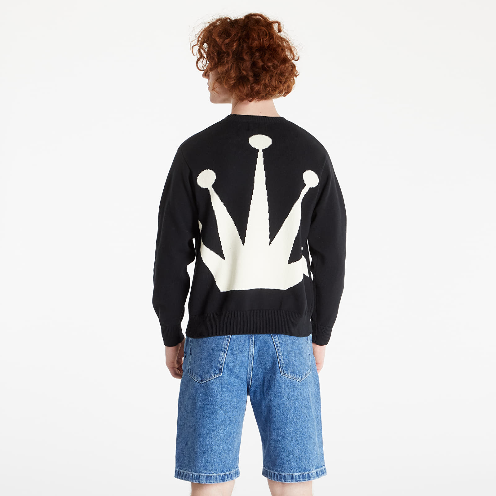 Sweaters Stüssy Bent Crown Sweater Black | Footshop