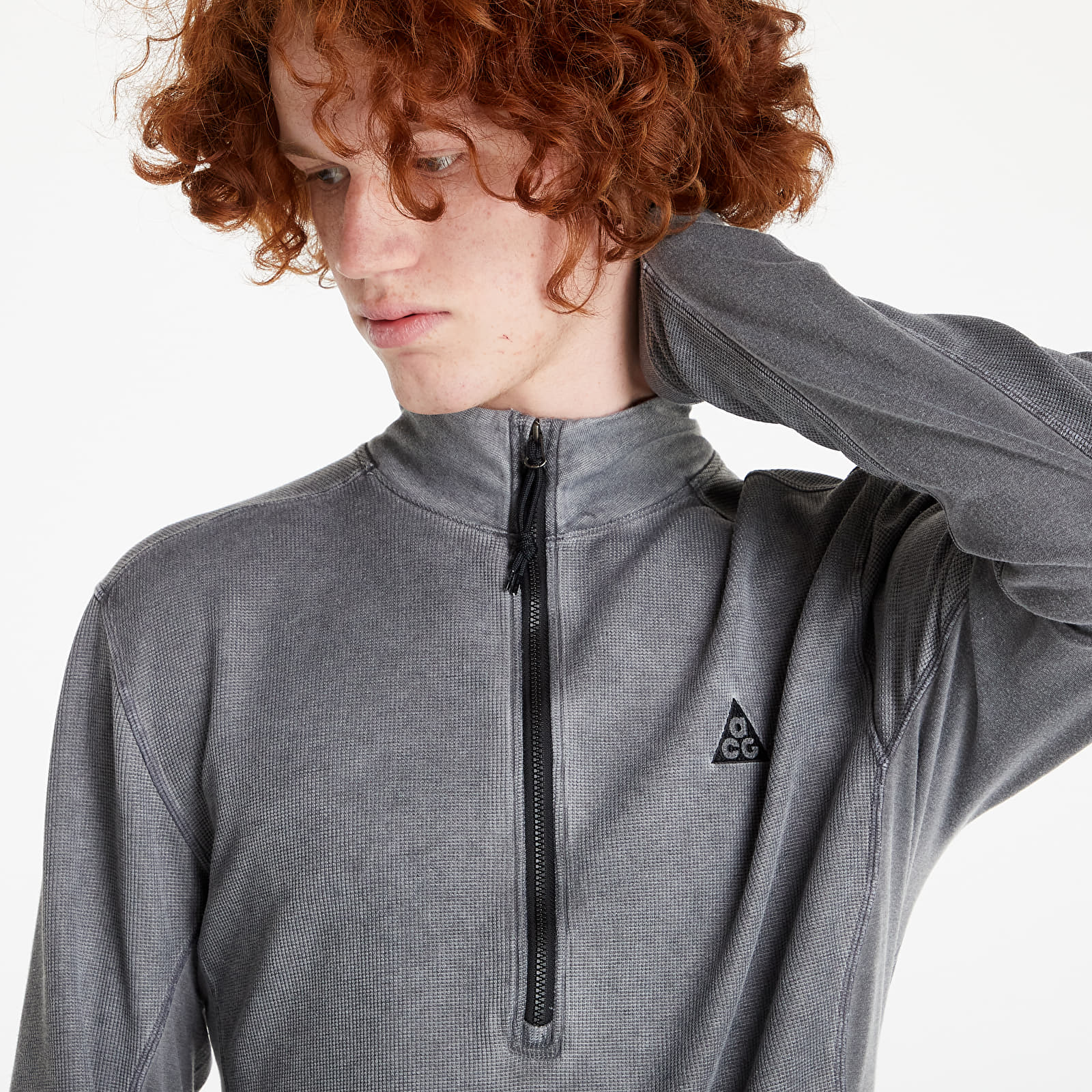 Суичърти Nike NRG Dri FIT Adventure ACG Steeple Rock 1/2 Zip Baselayer Black/ Black