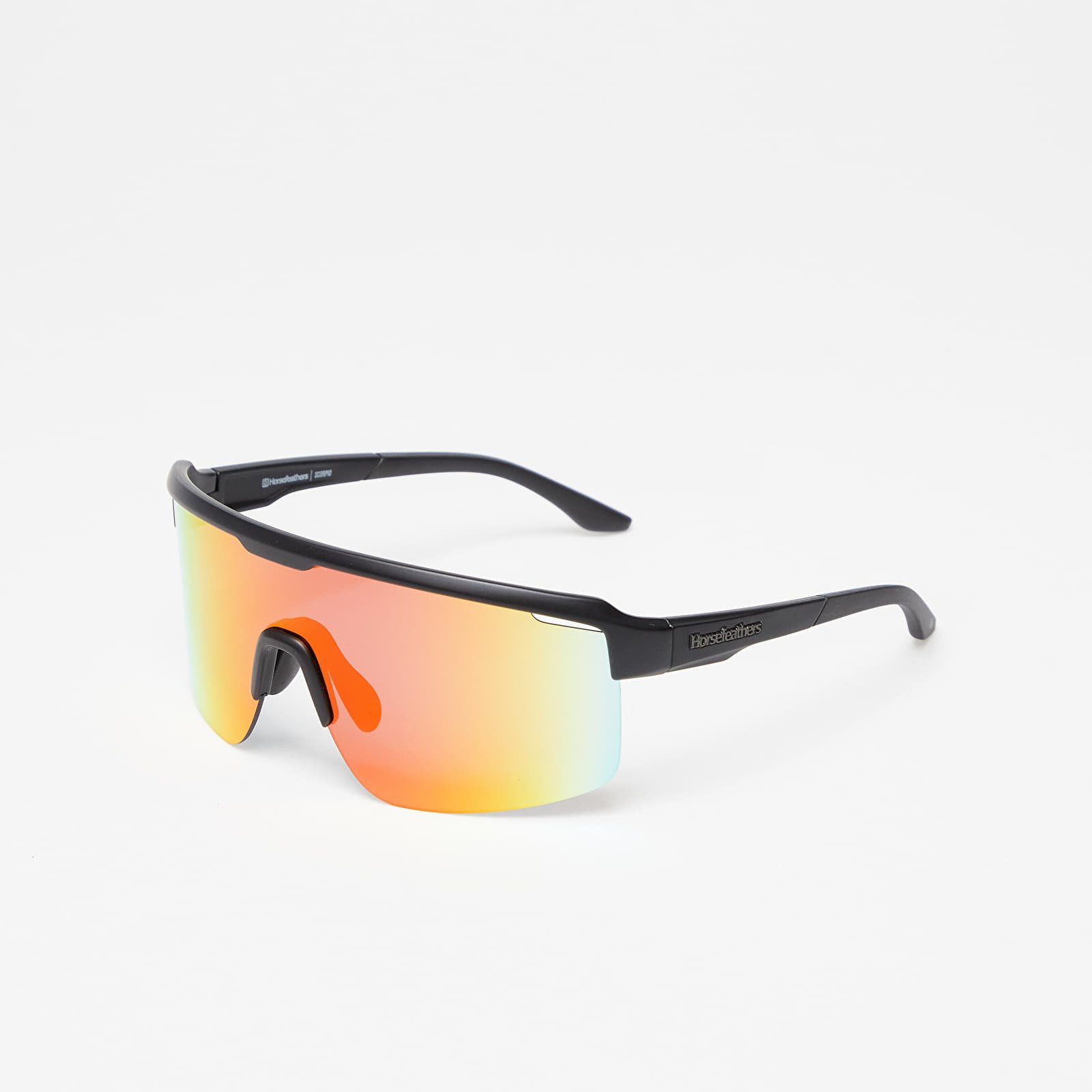 Sunglasses Horsefeathers Scorpio Sunglasses Matt Black/ Mirror Red