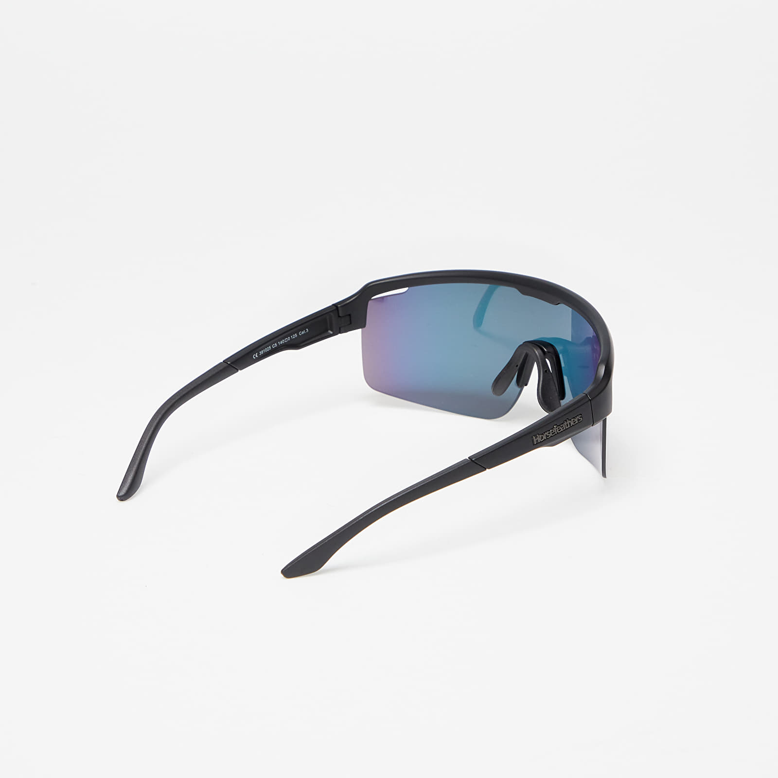 Sunglasses Horsefeathers Scorpio Sunglasses Matt Black/ Mirror Red