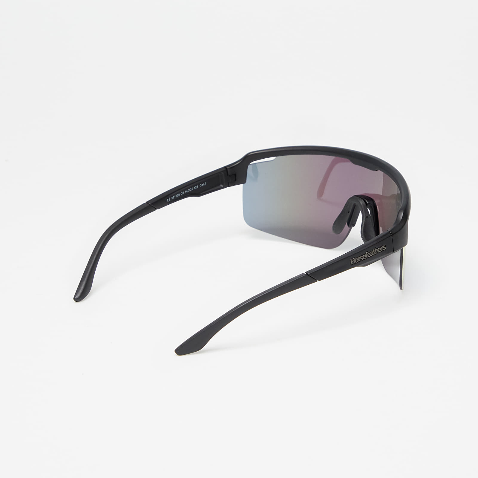 Sunglasses Horsefeathers Scorpio Sunglasses Matt Black/ Mirror Green