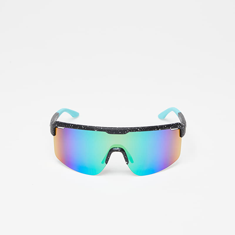 Horsefeathers Scorpio Sunglasses Black Splash/ Mirror Green