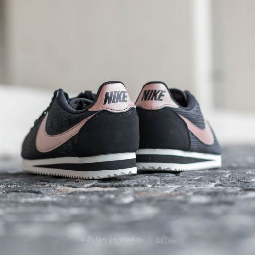 Women s shoes Nike W Classic Cortez Leather Lux Black Metalic Red Bronze Sail Footshop