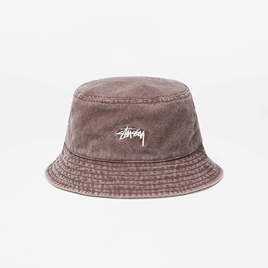 Bucket hats Stüssy Washed Stock Bucket Hat Brown (1321086 brown