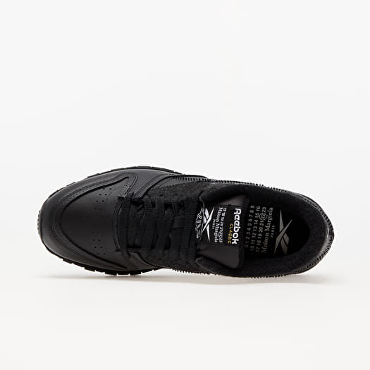 Men s shoes Reebok x Maison Margiela PROJECT 0 Classic Leather Memory Of Shoes Black Footshop
