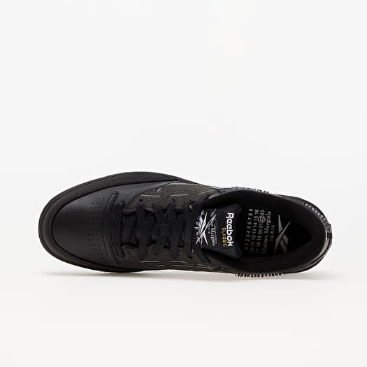 Reebok x Maison Margiela PROJECT 0 Club C Memory Of Shoes Black