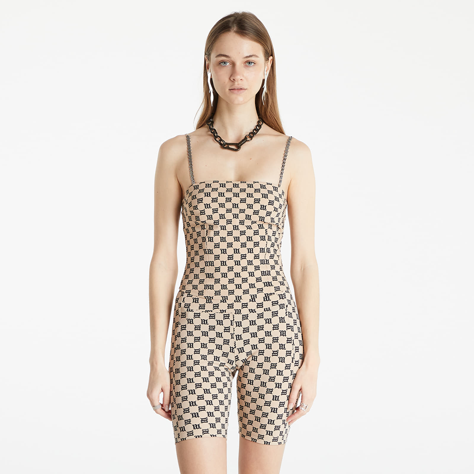 Tank Tops MISBHV Monogram Spaghetti Top Beige