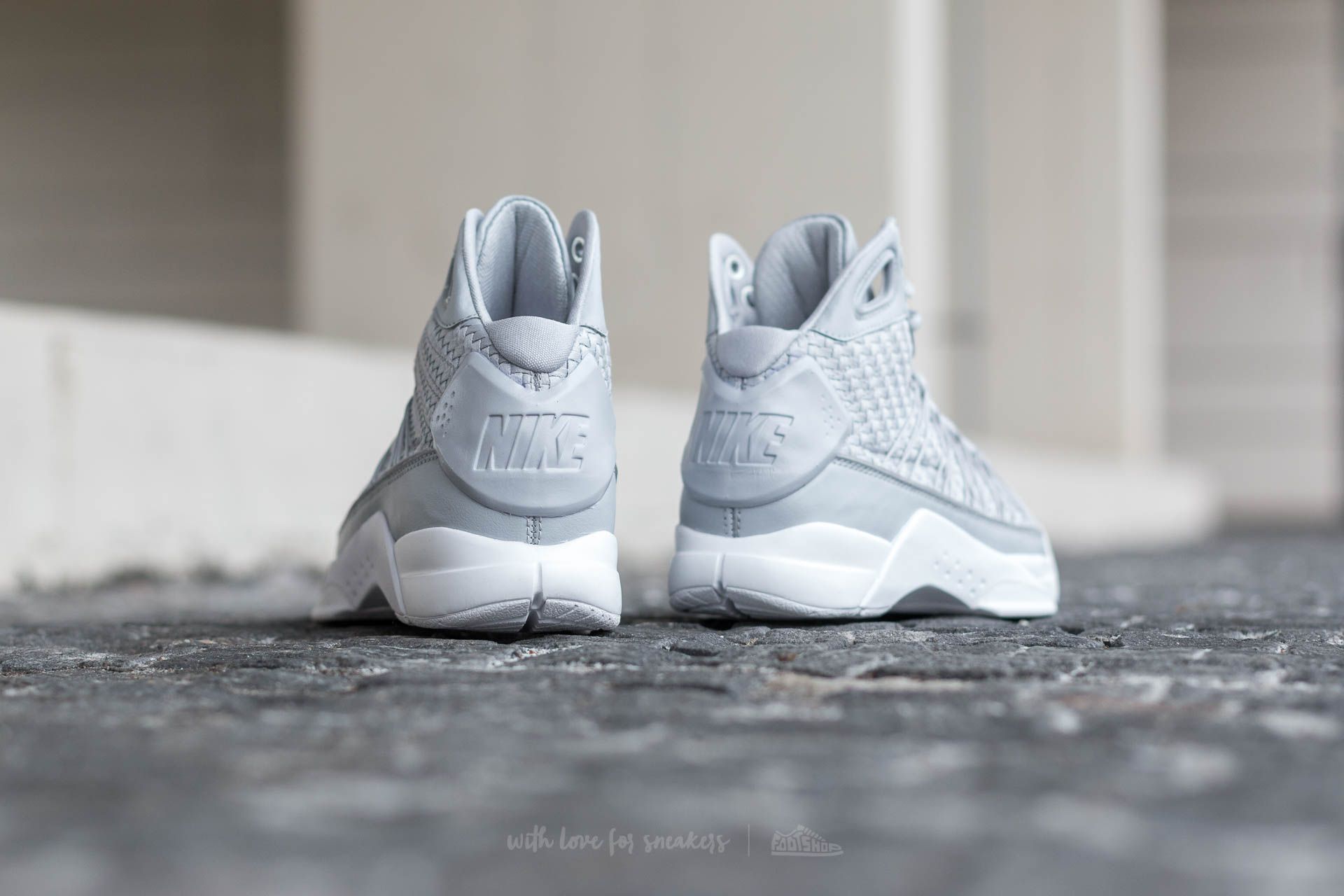 Men s shoes Nike Hyperdunk Lux Wolf Grey Wolf Grey White Footshop