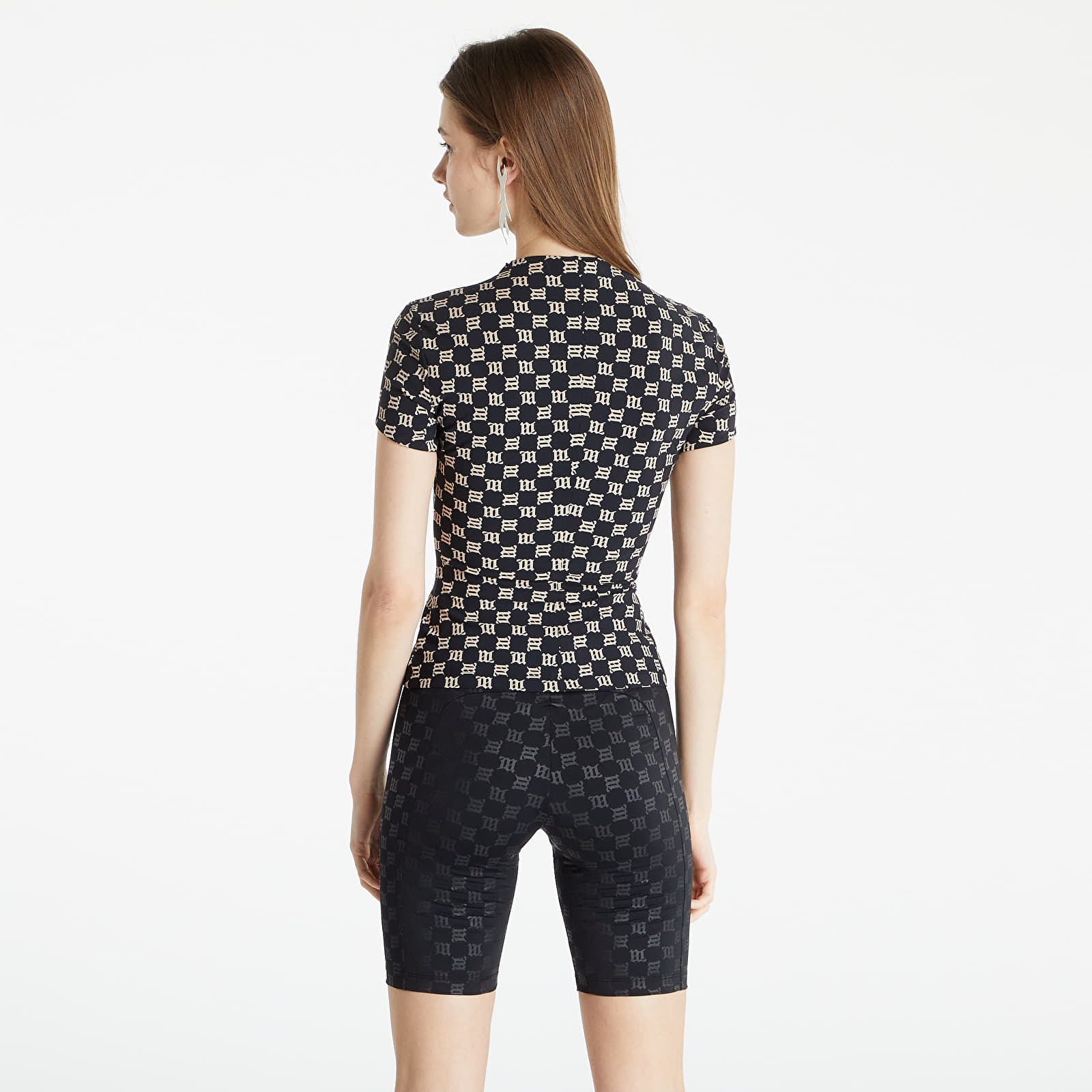 Μπλούζες MISBHV Monogram T-Shirt Black/ Beige