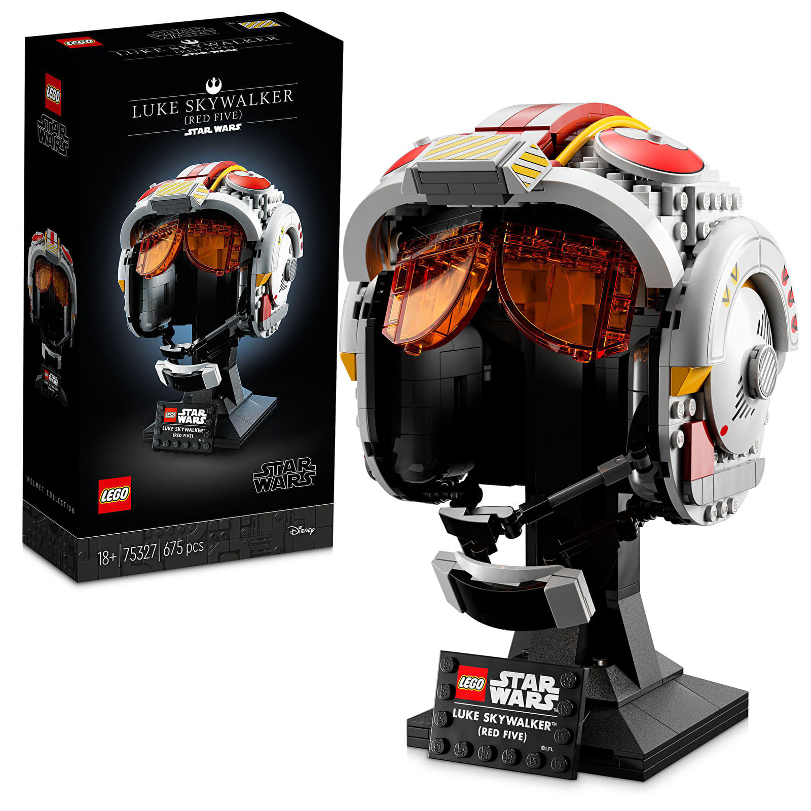 Zestawy LEGO® LEGO®️ STAR WARS™ 75327 Luke Skywalker™ (Red Five) Helmet
