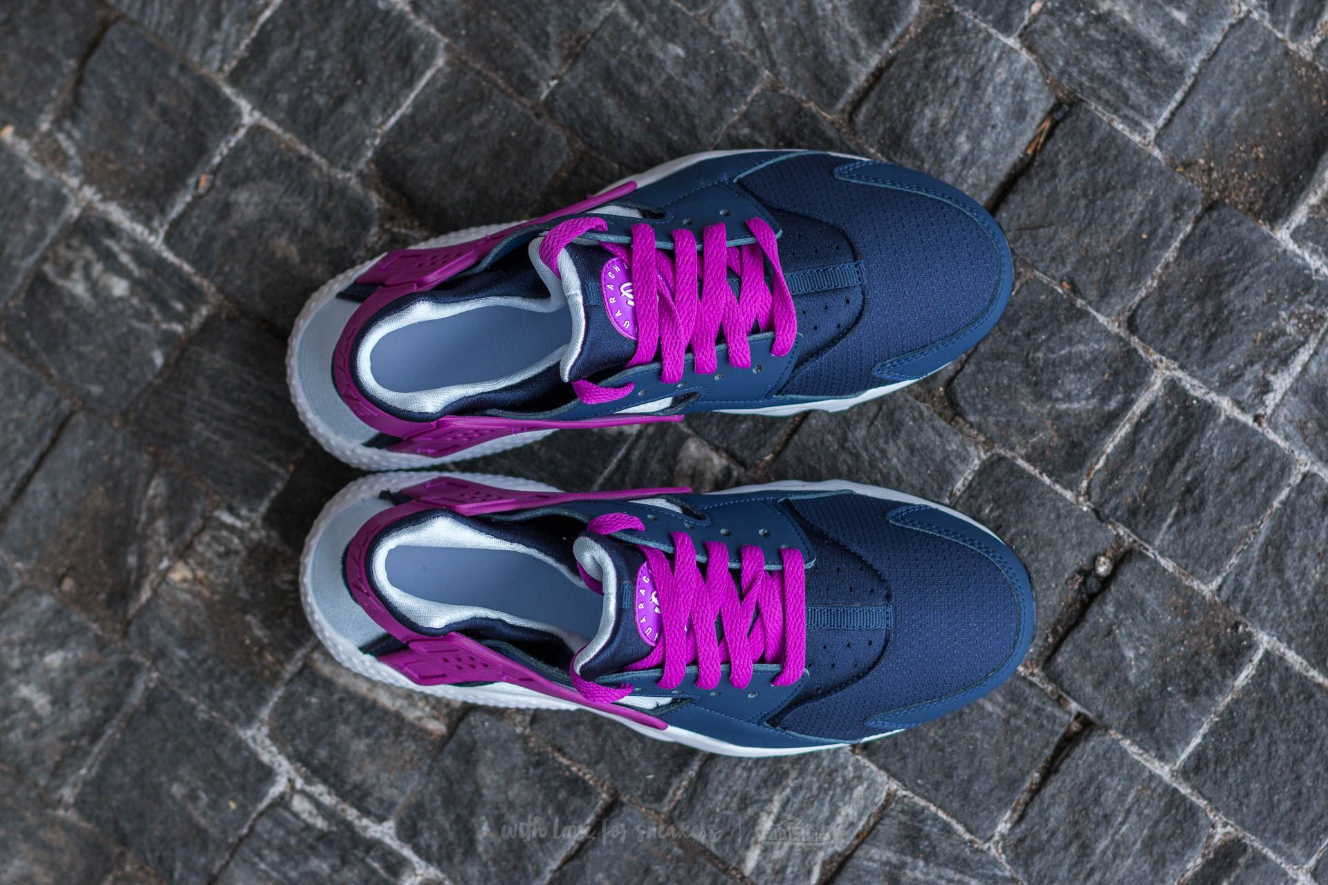 Women's shoes Nike Huarache Run (GS) Midnight Navy/ Hyper Violet