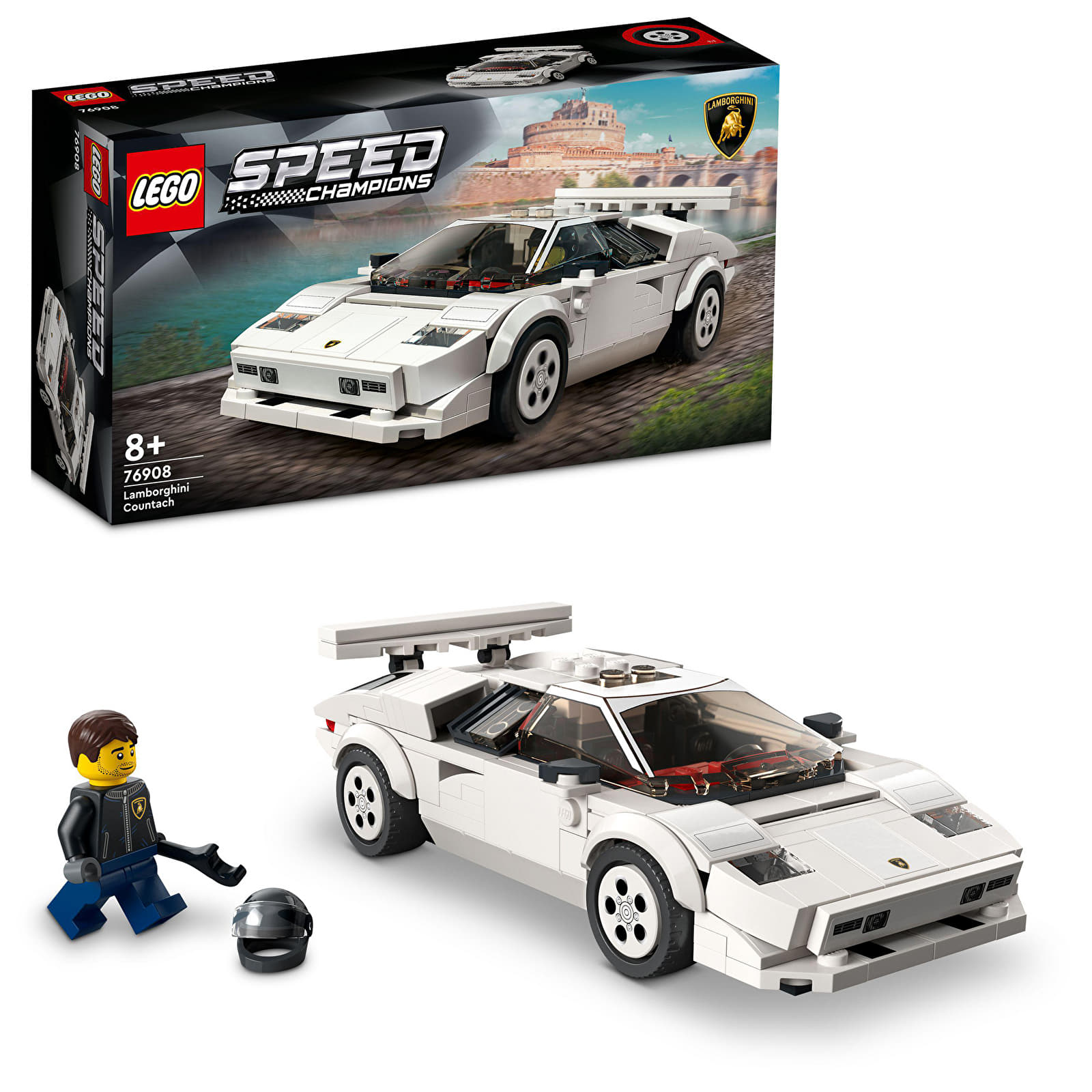 Trusele LEGO® LEGO®️ Speed Champions 76908 Lamborghini Countach