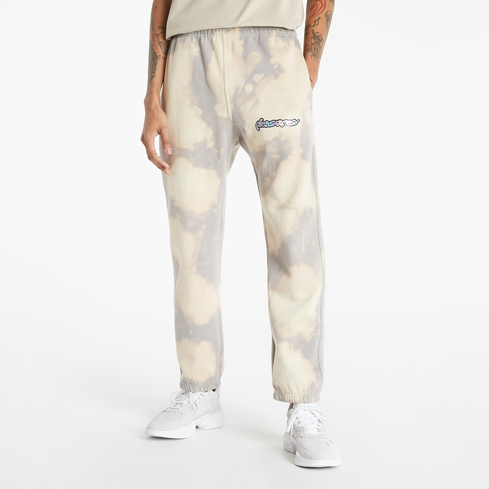 Pants and jeans PLEASURES Decay Sweat Pant Bleach Dye