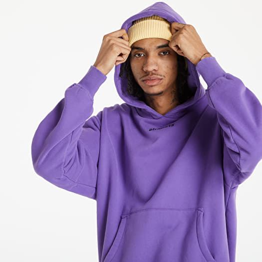 Pleasures purple 2025 hoodie